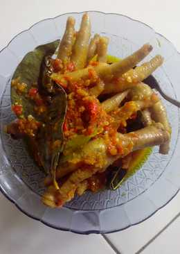 Ceker Pedas Bumbu kuning