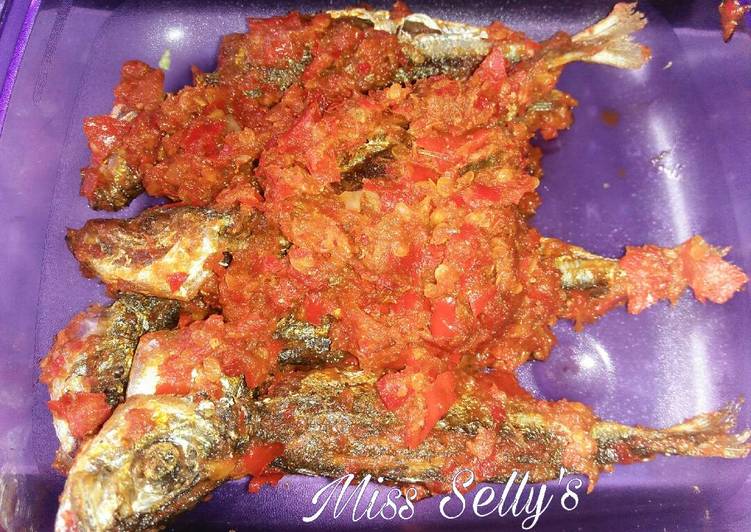 resep masakan Sambal Ikan Dencis