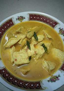 Sayur tahu bumbu kuning santan