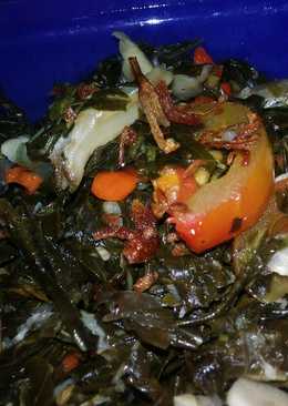 Oseng Daun Singkong + Teri