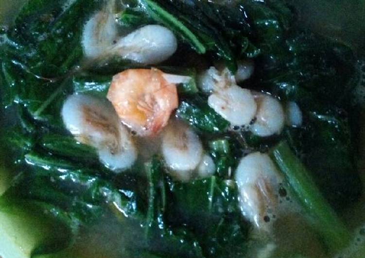 resep makanan Capcay kuah udang sawi simpel