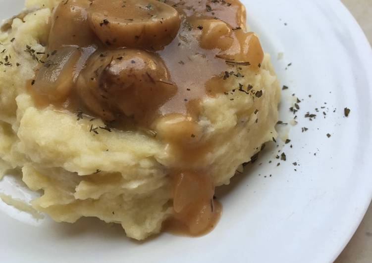 gambar untuk resep 4 ingredients mashed potato (kentang tumbuk)