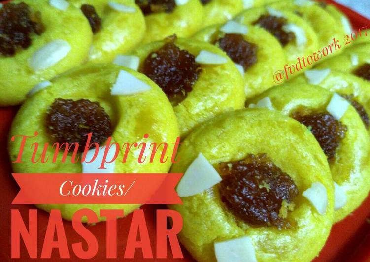 gambar untuk resep makanan Tumbprint Cookies/ Nastar