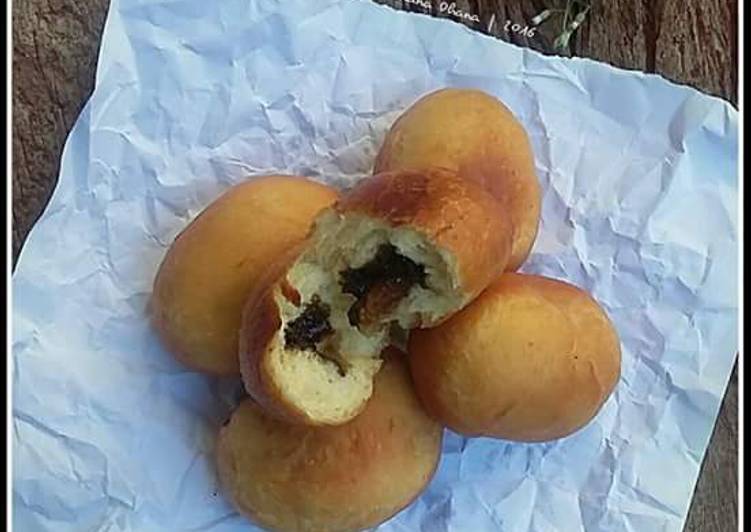 gambar untuk cara membuat DONAT Dengan Metode Water Roux pisang coklat (Teknik Tang Zhong)