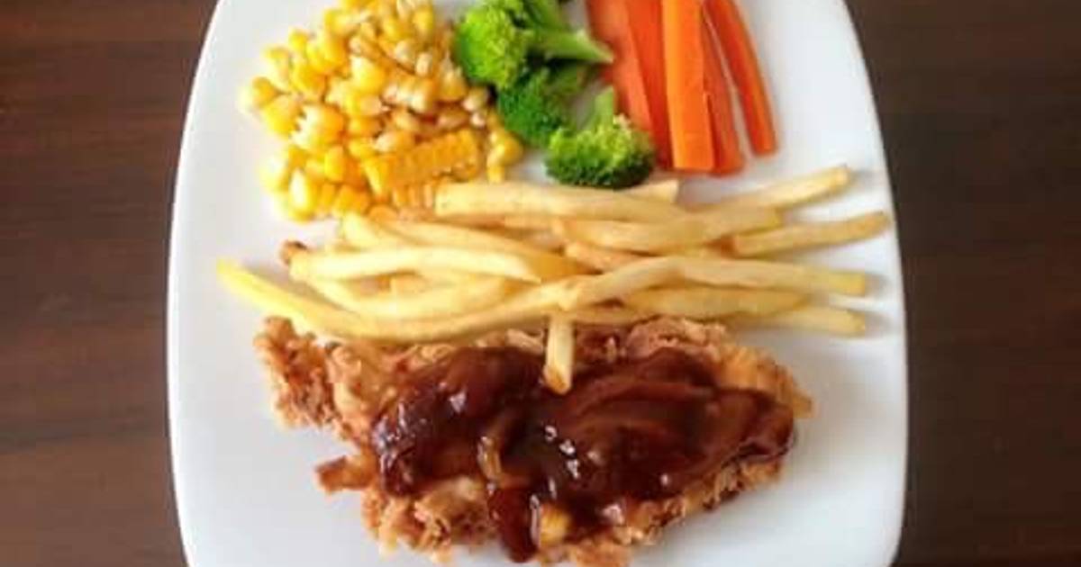 Resep Chicken Steak Rumahan ala Nissa Anjani