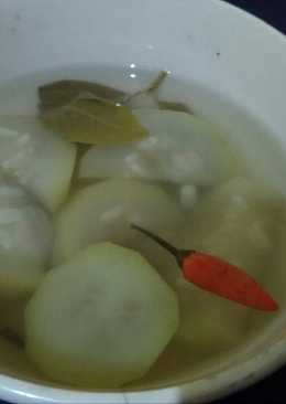 Sayur bening labu by icha