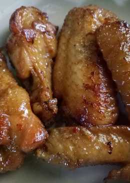 Spicy chiken wings honey (ayam goreng pedas madu)