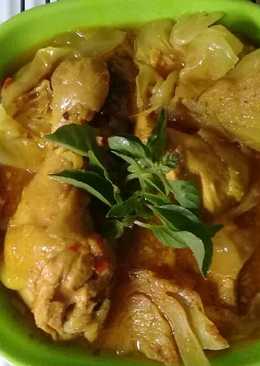 Ayam bumbu kunyit (masak oven)