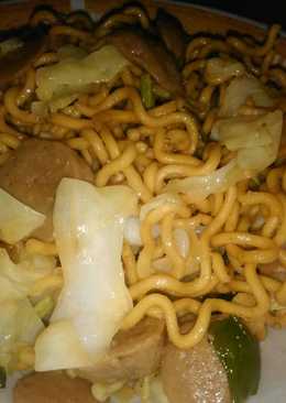 Mie goreng sederhana