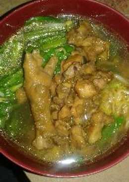 Mie ayam ceker homemade