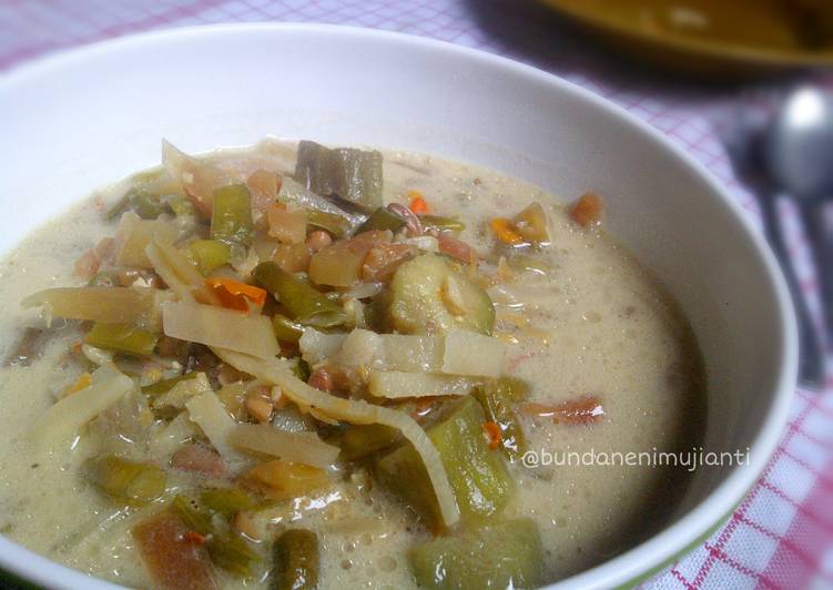 resep makanan Sayur Lodeh Rebung Kacang