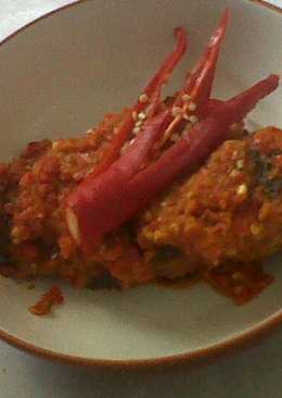 Balado ikan mas 