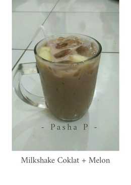 Milkshake Coklat + Melon