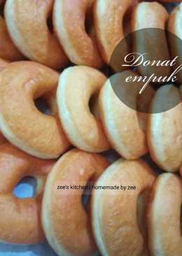 Donat empuk, lembut, 1x proofing