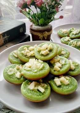 Kue Cubit Pandan ala Keto