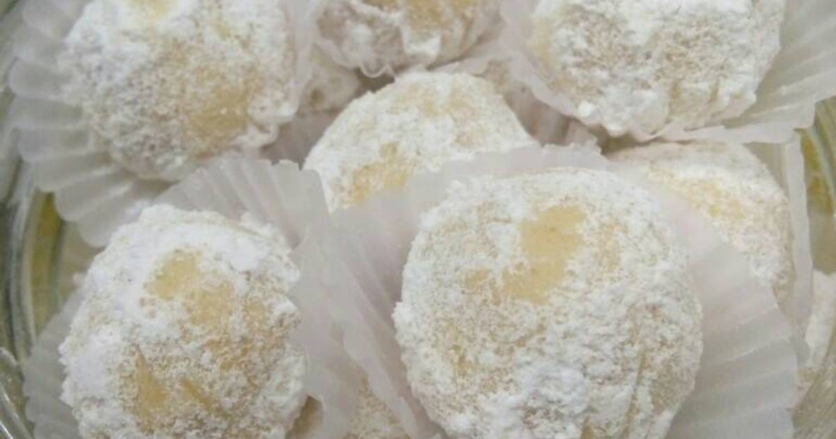 20 resep  kue kering putri  salju  kuning  telur  rebus  enak 