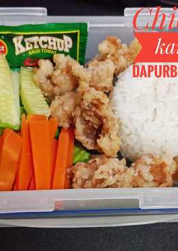 Chicken karage (ide bekal anak)