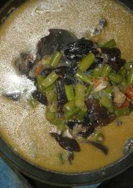 Sayur Lodeh buncis jamur