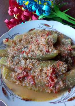 Terong bacem sambel kelapa