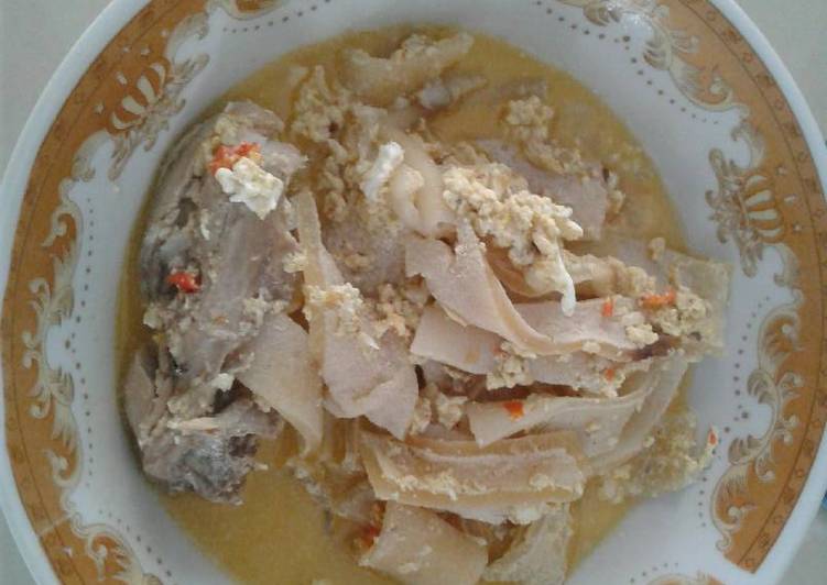 resep Seblak basah rambak keto