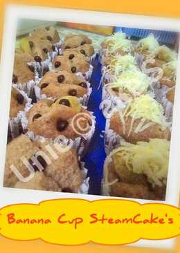 Banana Cup SteamCake'S (Cupcake Kukus pisang)