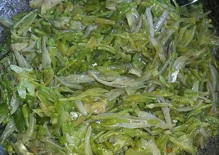 Resep Tumis bunga pepaya pahitan dikit Karya Hani Rohani