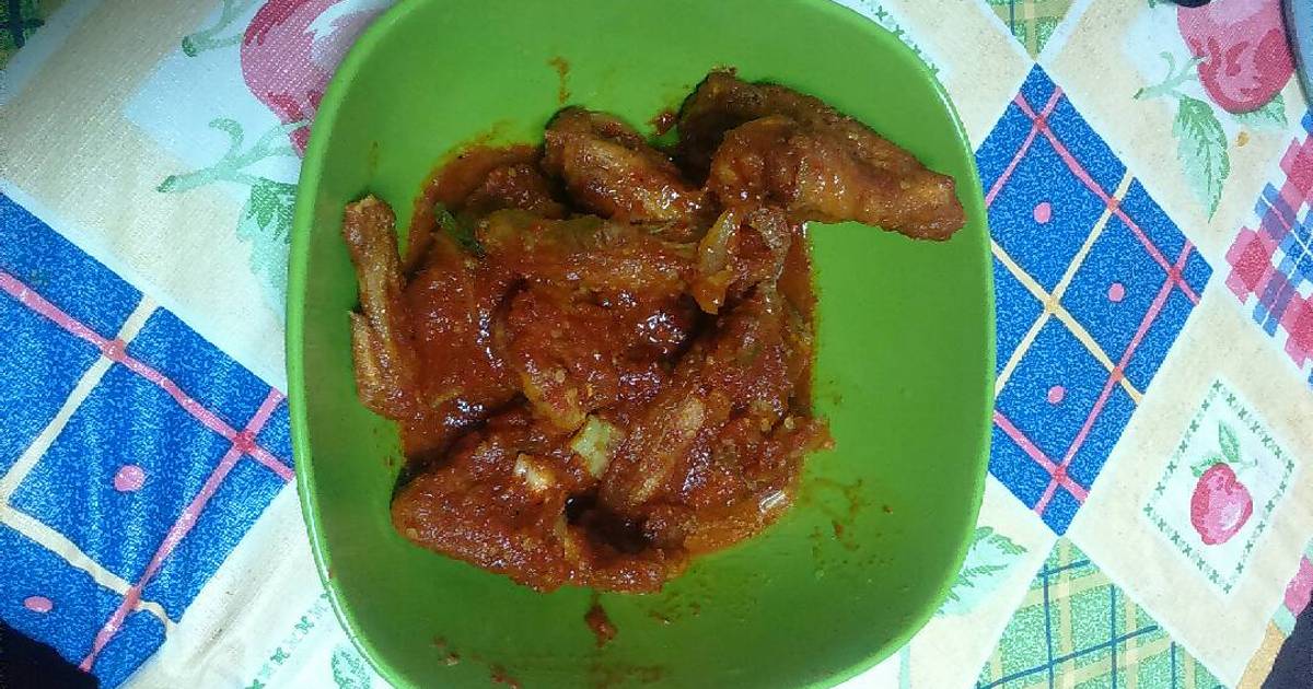 Resep Ayam kecap pedas manis 😄 ala Ana Novflorency