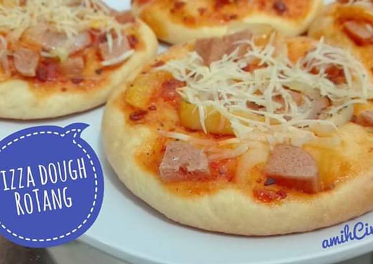 resep lengkap untuk Pizza Dough Roti Kentang