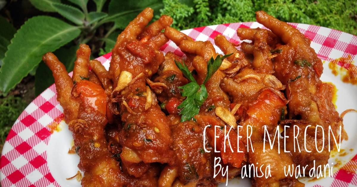 Resep Ceker Mercon oleh Anisa Wardani - Cookpad