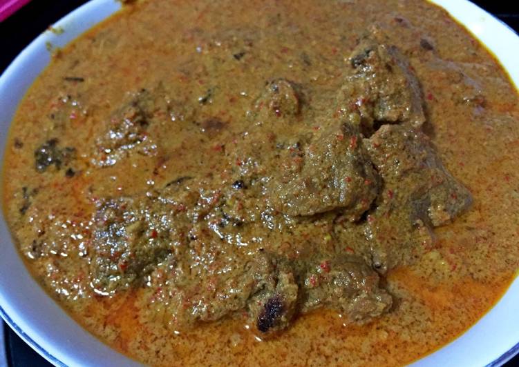 bahan dan cara membuat Rendang Daging Sapi