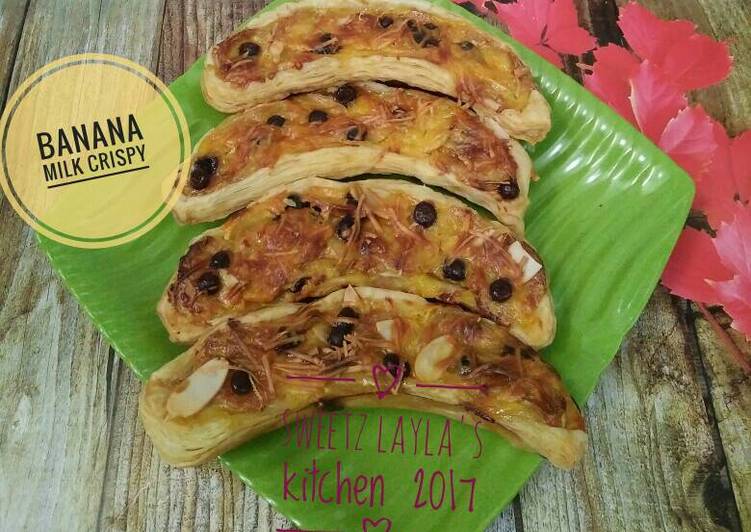 gambar untuk resep makanan Banana milk crispy