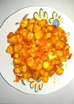 Balado Kuning Tahu Tuna