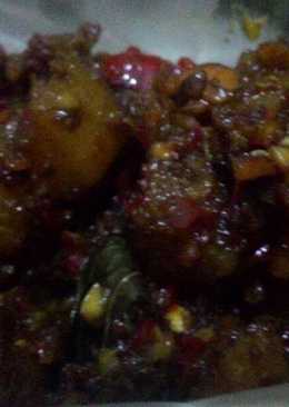 Kikil bumbu sate pedas manis