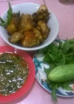 Ayam goreng sambel ijo