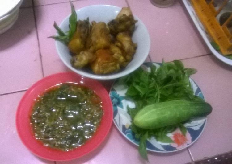 Resep Ayam goreng sambel ijo Dari Tiara farhanita