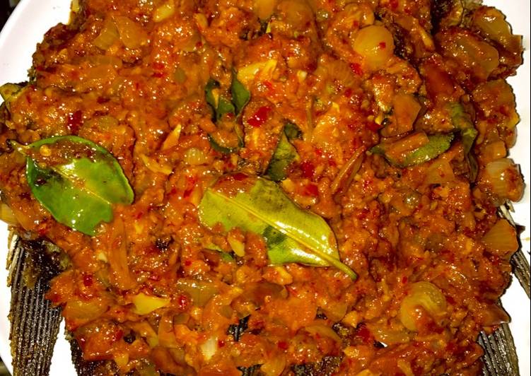 Resep Gurame goreng sambal bawang By Mpuss_ayles_catering