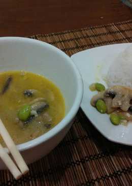 sup krim jamur edamame