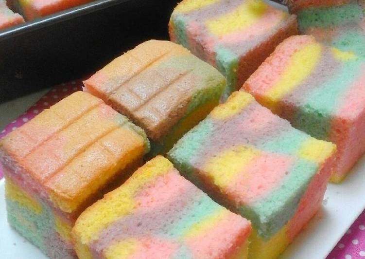 resep makanan Unicorn Ogura Cake