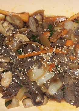 Bulgogi Tumis (Daging Sapi ala Korea)