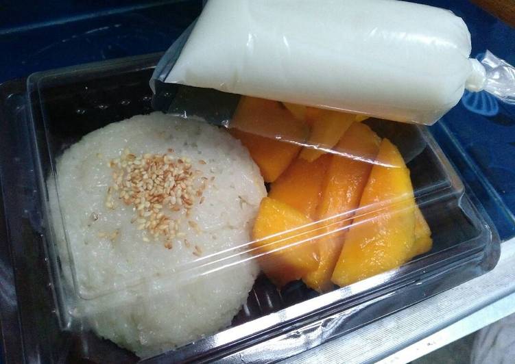 resep masakan Mango Sticky Rice