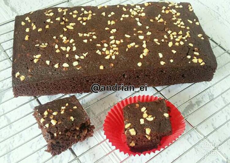 resep masakan Brownies Kacang Putih Telur