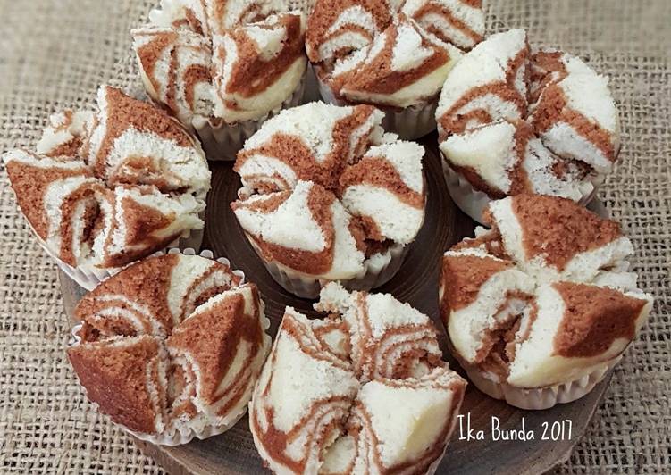 gambar untuk resep makanan Bolu Kukus Zebra