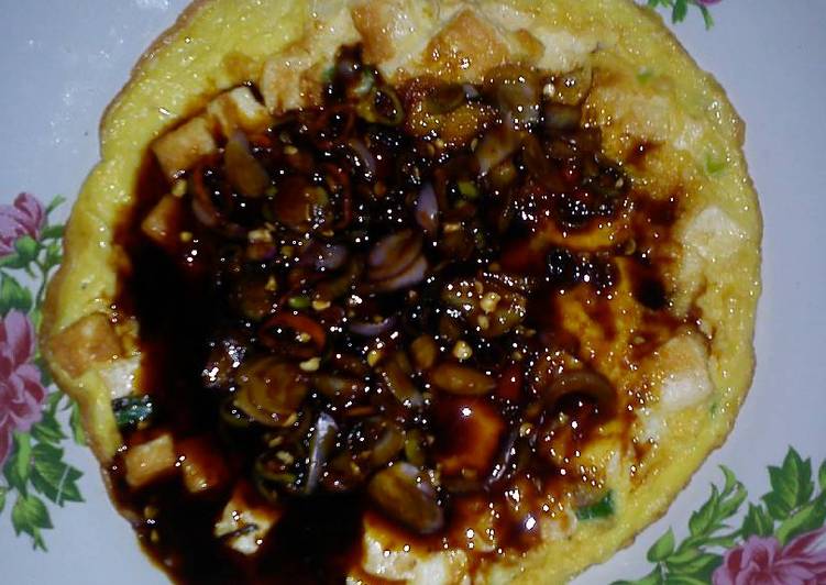 resep lengkap untuk Tahu telor sambal kecap