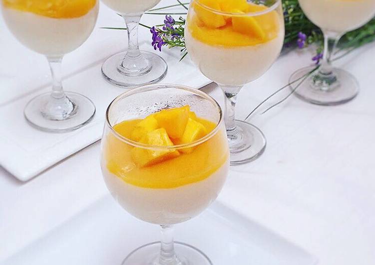 gambar untuk resep Mango Milk Puding (#PR_Puding#)