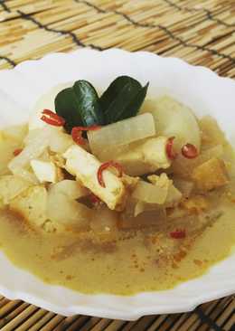 Lodeh Lobak Putih | Rasanya Mirip Labu Siam