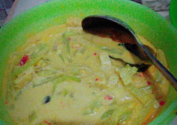 resep Sayur labu siam campur tempe versi anak kos