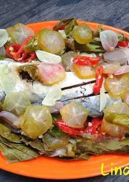 Ikan Asin Peda Bungkus Daun Singkong