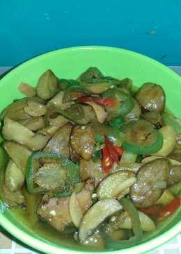 Tumis jengkol kecap