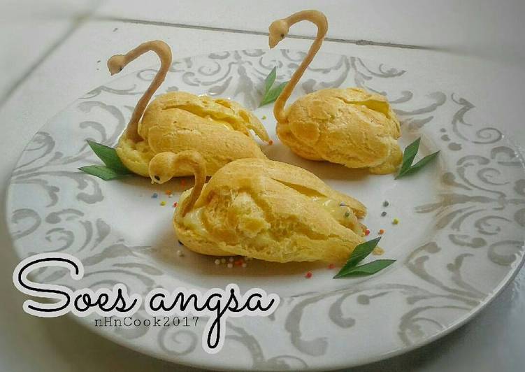 resep Soes angsa vla ekonomis