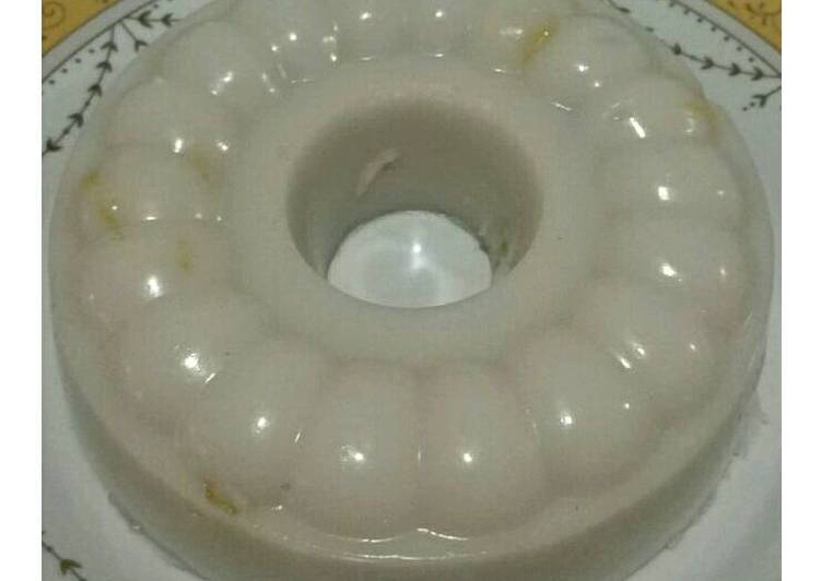 gambar untuk resep Puding hunkwe isi nangka